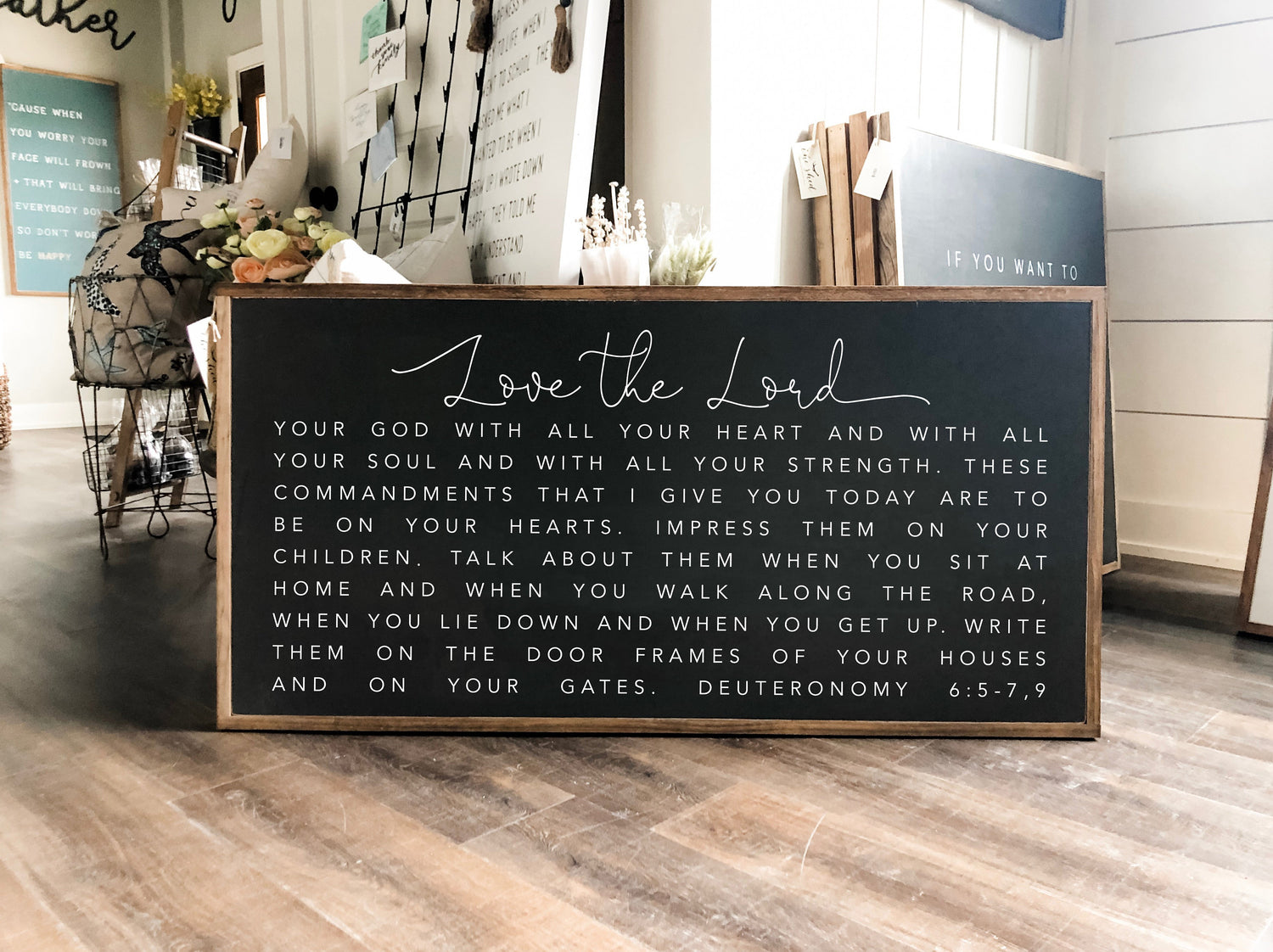 Horizontal Love The Lord Your God With All Your Heart.. Deuteronomy 6:5-7, 9