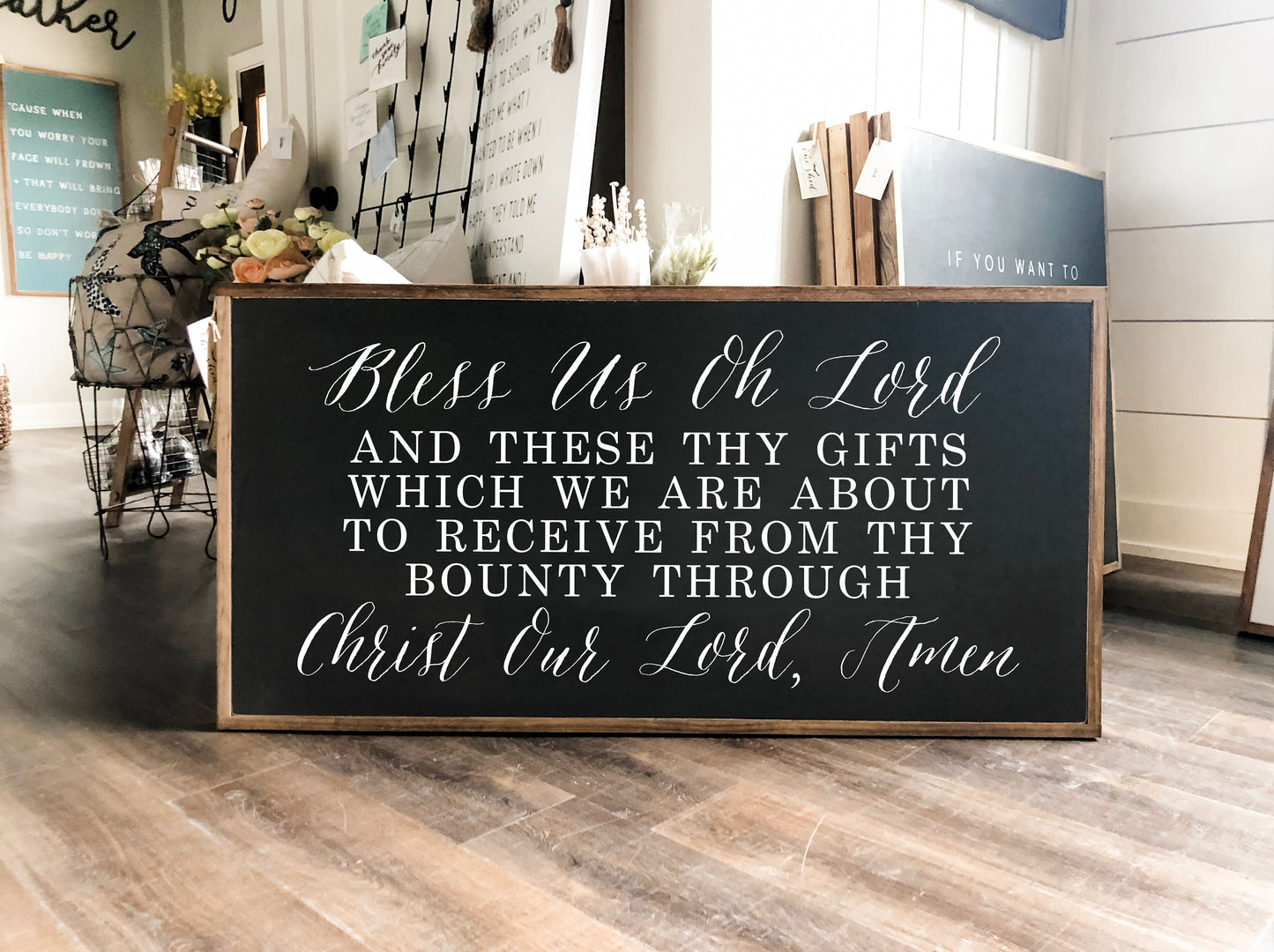 Bless Us Oh Lord And These Thy Gifts