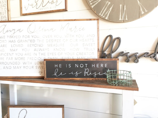 He Is Not Here For He Is Risen