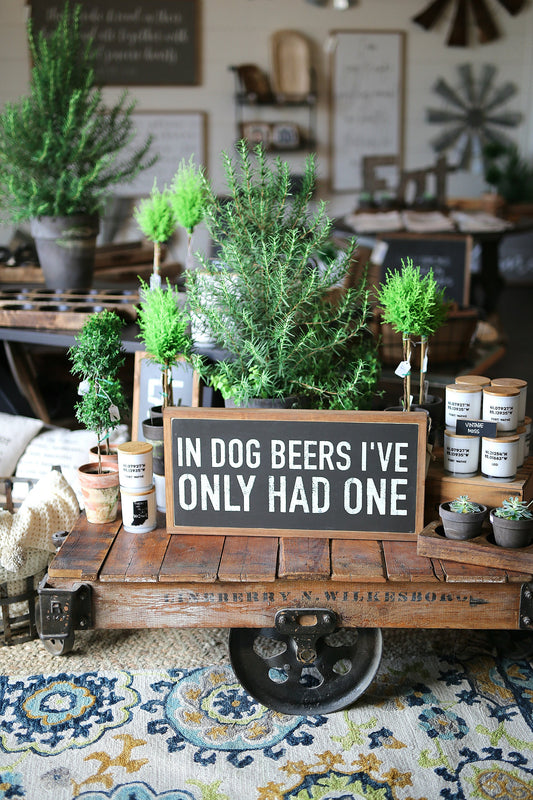 In Dog Beers I've Only Had One