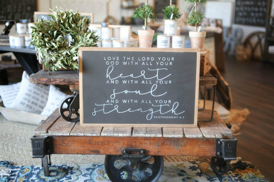 Love The Lord Your God With All Your Heart Deuteronomy 6:5