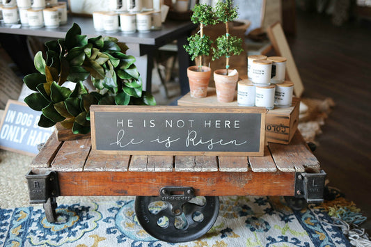 He Is Not Here For He Is Risen