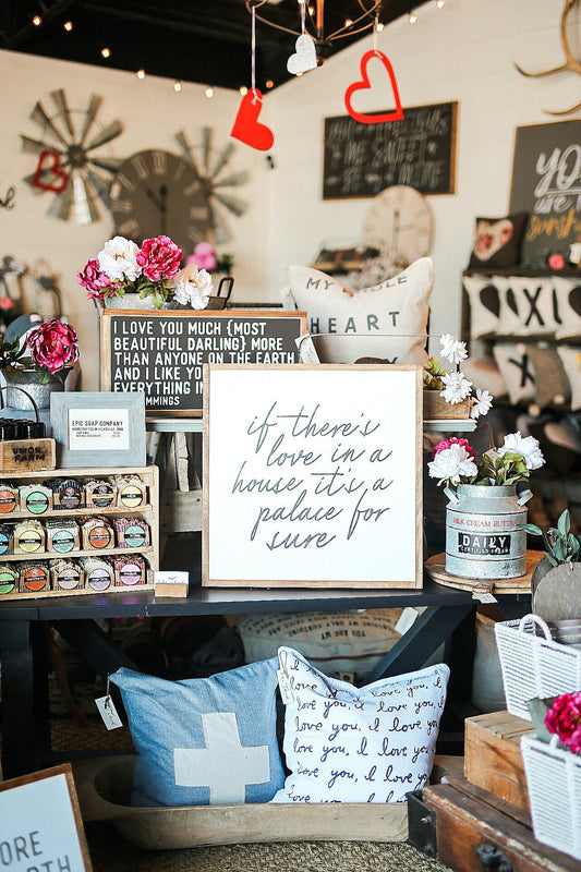 If There's Love In A House It's A Palace For Sure