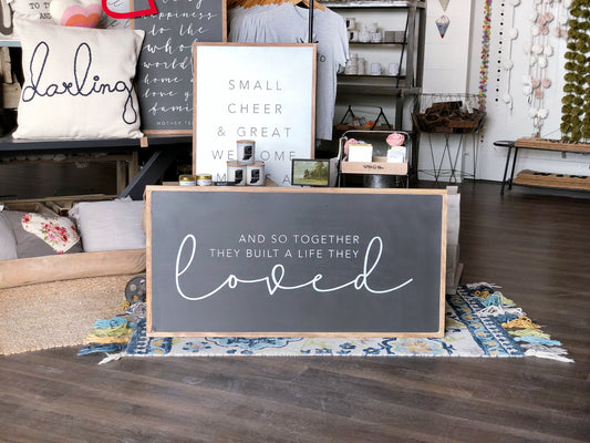 And So Together They Built A Life They Loved