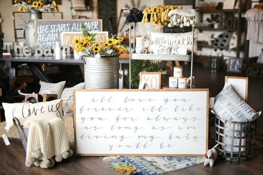 I'll Love You Forever Book Song Quote Framed Wood Sign Nursery Decor