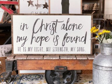 In Christ Alone My Hope Is Found