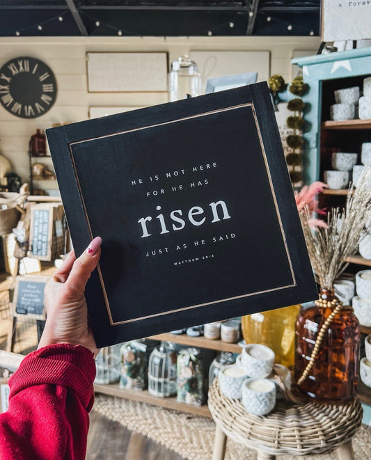 He Is Not Here He Has Risen Matthew 28:6