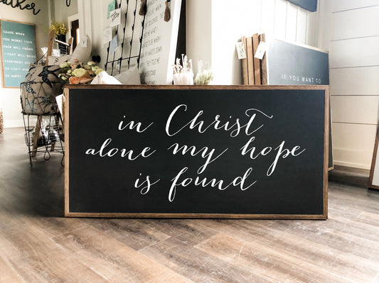 In Christ Alone My Hope Is Found