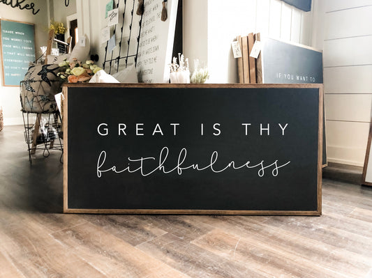 Great Is Thy Faithfulness