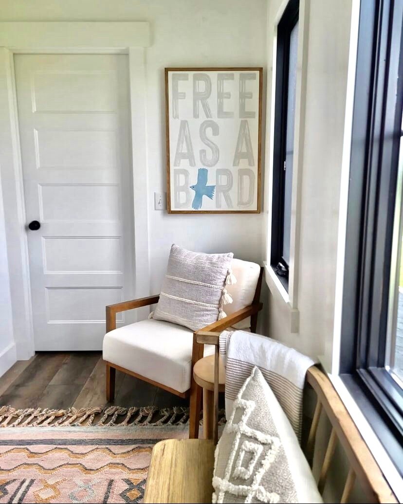 Free As A Bird Framed Wood Sign