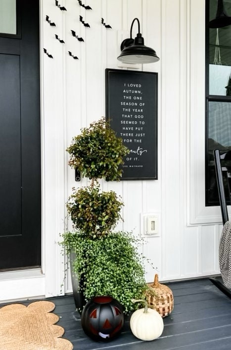 I Loved Autumn Framed Wood Sign Fall Decor Fall Sign